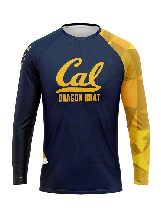 Cal Dragon | H2O Men's Athletic Jersey Long Sleeves - Oddball Workshop