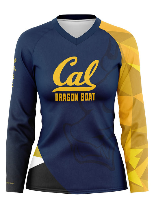 Cal Dragon | H2O Women's Athletic Jersey Long Sleeve - Oddball Workshop