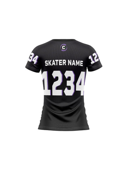 Calgary Roller Derby | Allstars Dark | Women's Team Jersey Short Sleeve - Oddball Workshop
