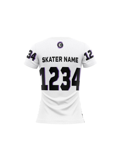 Calgary Roller Derby | Allstars Light | Women's Team Jersey Short Sleeve - Oddball Workshop