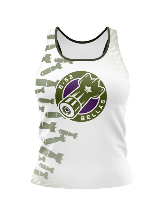 Calgary Roller Derby | B52 Bellas Light | Women's Athletic Tank Top - Oddball Workshop