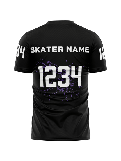 Calgary Roller Derby | CJRD Dark | Men's Team Jersey Short Sleeve - Oddball Workshop