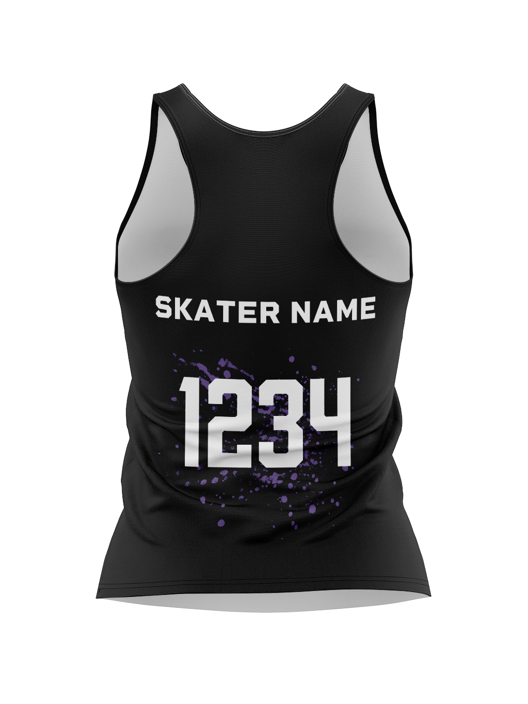 Calgary Roller Derby | CJRD Dark| Women's Athletic Tank Top - Oddball Workshop