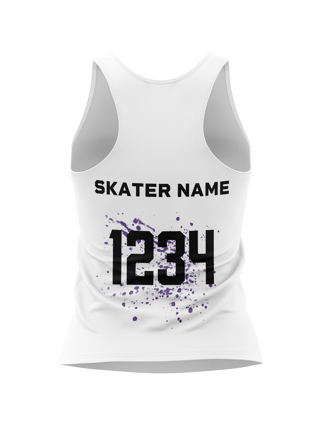 Calgary Roller Derby | CJRD Light | Women's Athletic Tank Top - Oddball Workshop