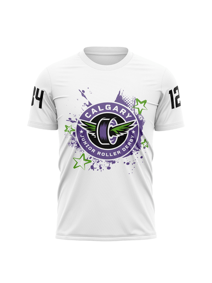 Calgary Roller Derby | CJRD Light | Youth Team Jersey Short Sleeve - Oddball Workshop