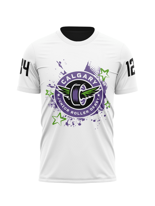 Calgary Roller Derby | CJRD | Men's Team Jersey Short Sleeve Reversible - Oddball Workshop