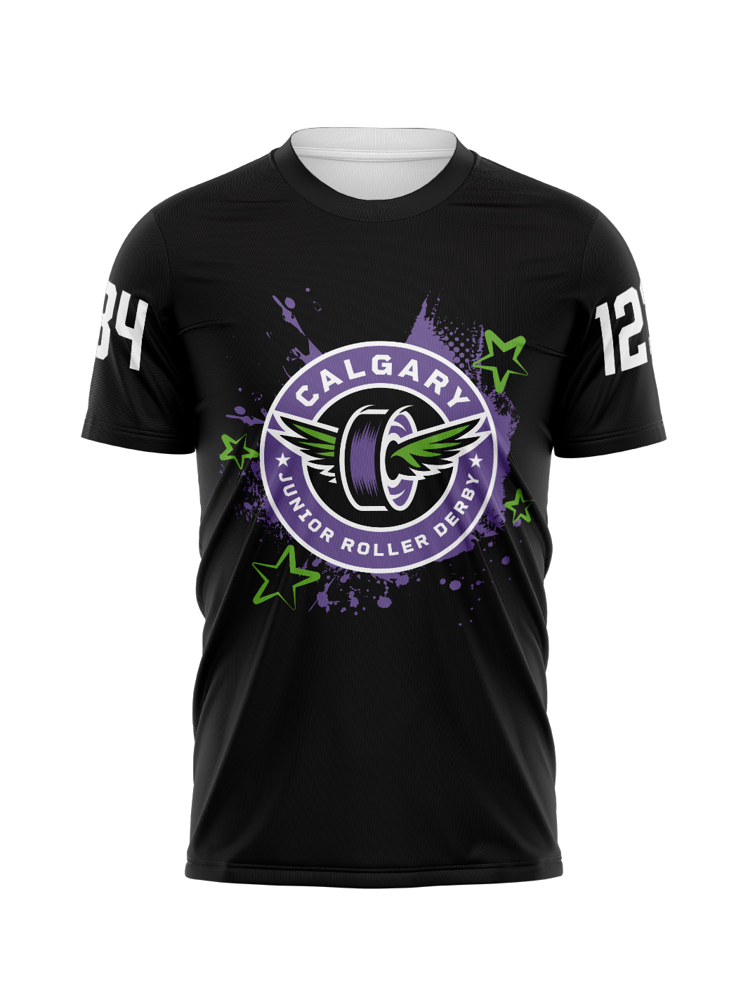 Calgary Roller Derby | CJRD | Men's Team Jersey Short Sleeve Reversible - Oddball Workshop