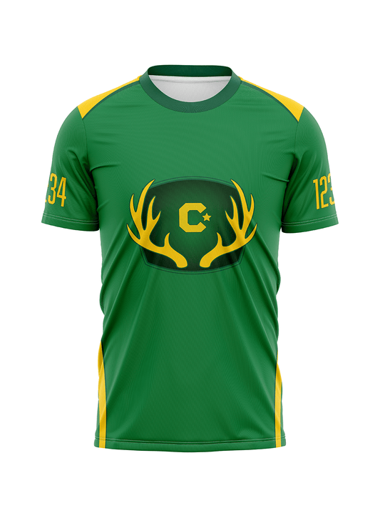 Calgary Roller Derby | Jane Deere Dark | Men's Team Jersey Short Sleeve - Oddball Workshop