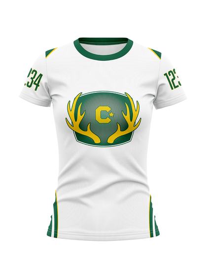 Calgary Roller Derby | Jane Deere Light | Women's Team Jersey Short Sleeve - Oddball Workshop
