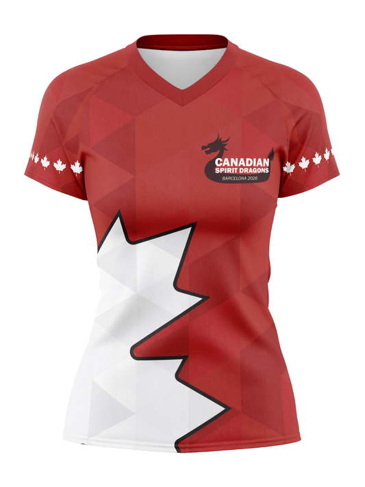 Canadian Spirit Dragons | Women's Performance Jersey Short Sleeve - Oddball Workshop