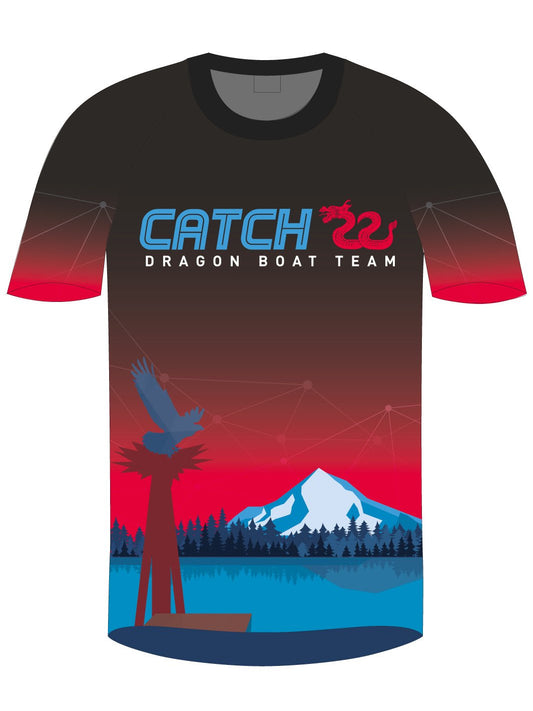 Catch 22 Dragon Boat | H2O Men's Athletic Jersey Short Sleeve - Oddball Workshop