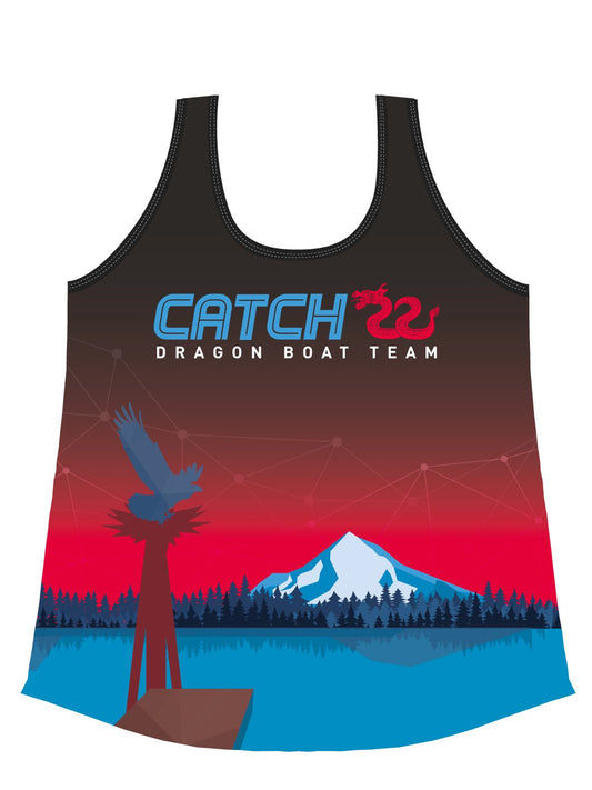 Catch 22 Dragon Boat | H2O Women's Relaxed Tank Top - Oddball Workshop
