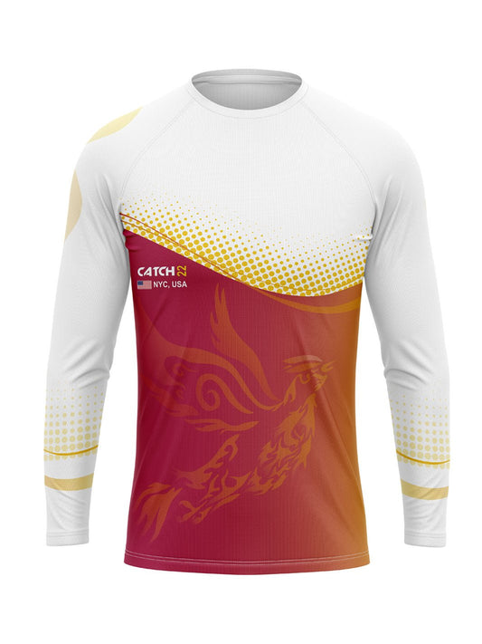 Catch 22 NYC Women's | Men's Athletic Jersey Long Sleeve - Oddball Workshop