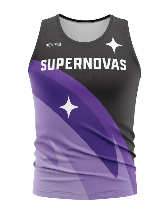 CDG Supernovas | Athletic Tank Top Straight Dark - Oddball Workshop