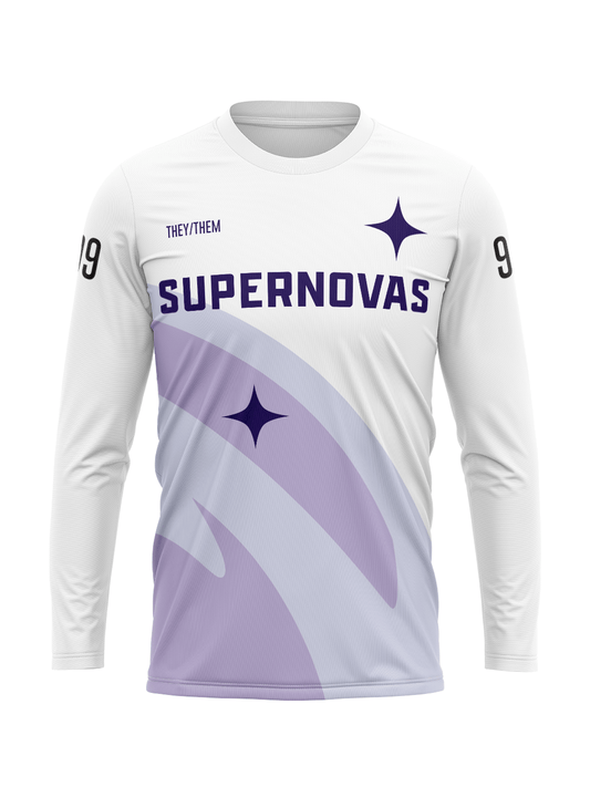 CDG Supernovas | Team Jersey Long Sleeve Straight Light - Oddball Workshop