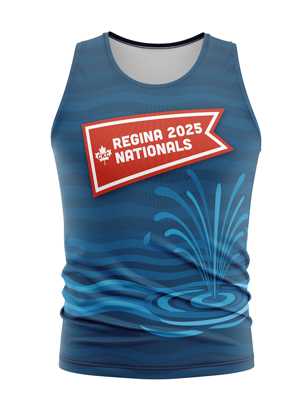 CKC Nationals 2025 | Splash | Men's Athletic Tank Top - Oddball Workshop
