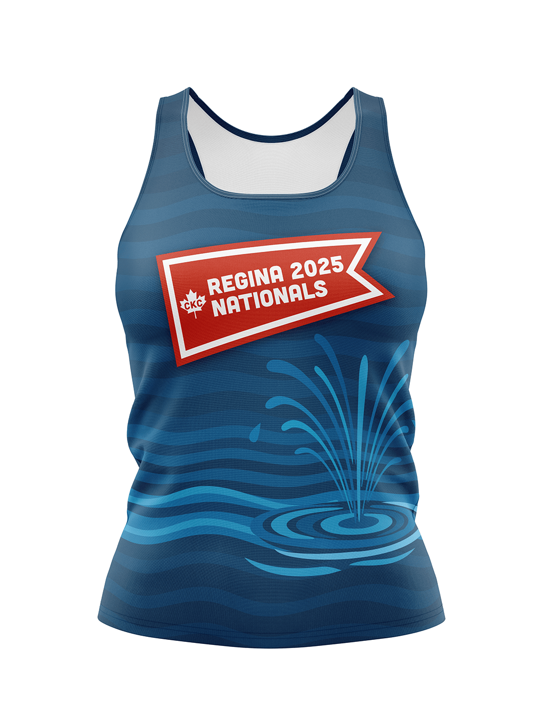 CKC Nationals 2025 | Splash | Women's Athletic Tank Top - Oddball Workshop