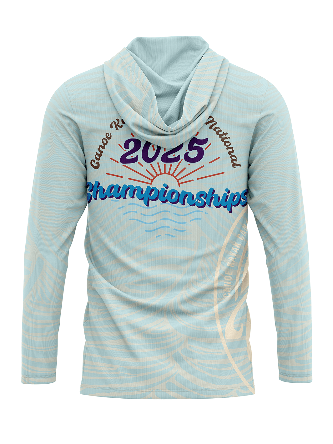CKC Nationals 2025 | Surf | Unisex Hooded Long Sleeve With Thumbholes - Oddball Workshop