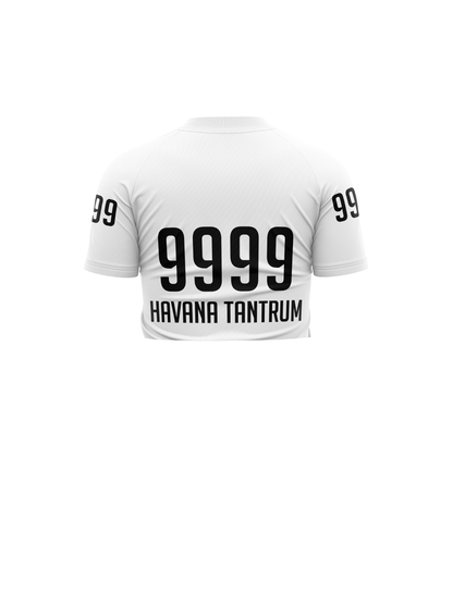 Cog Blockers | Unisex Athletic Jersey Short Sleeve Crop - Oddball Workshop