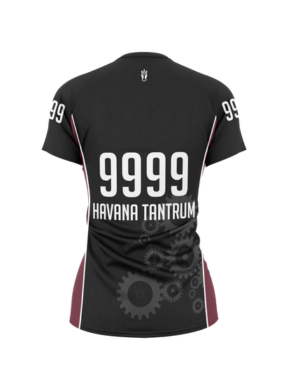 Cog Blockers | Women's Athletic Jersey Short Sleeve Crewneck - Oddball Workshop