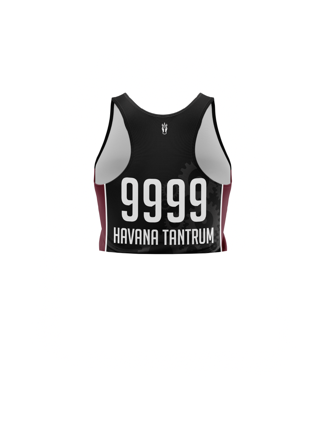 Cog Blockers | Womens' Athletic Tank Top Crop - Oddball Workshop