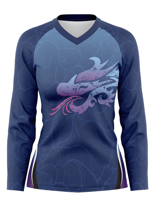 DASA Fuelled | Women's Athletic Jersey Long Sleeve - Oddball Workshop
