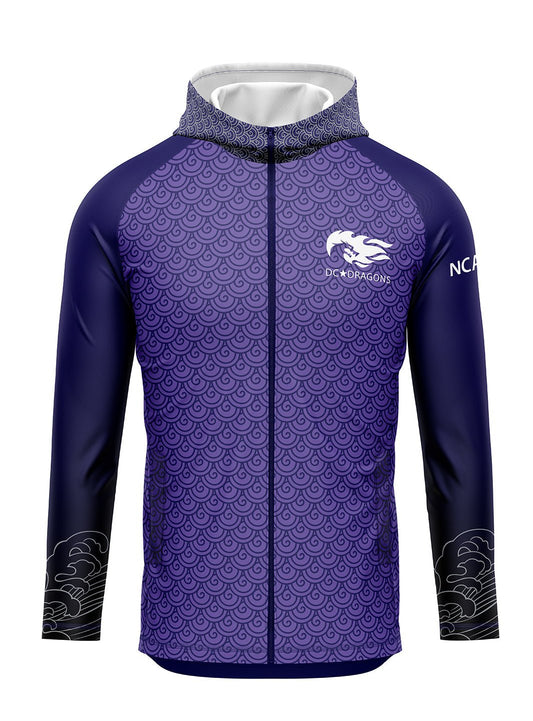 DC Dragons | Men's Hooded Cascade Lt Wt Jacket - Oddball Workshop