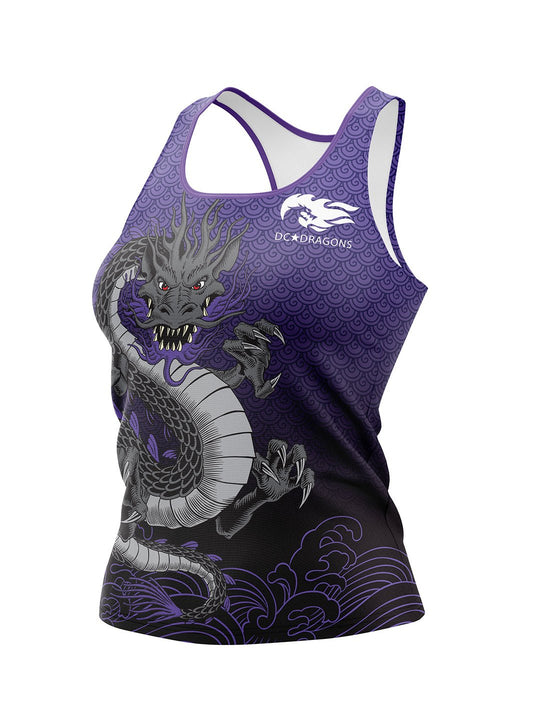 DC Dragons | Women's Athletic Tank Top - Oddball Workshop