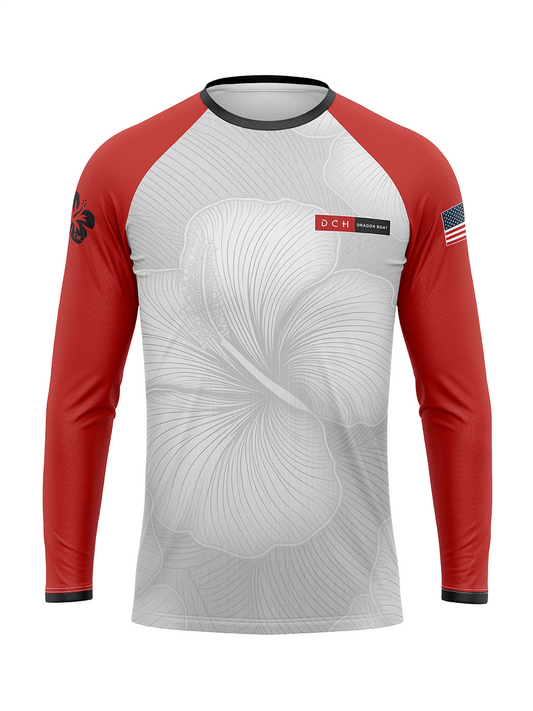 DCH Dragon Boat | Men's Athletic Jersey Long Sleeve - Oddball Workshop
