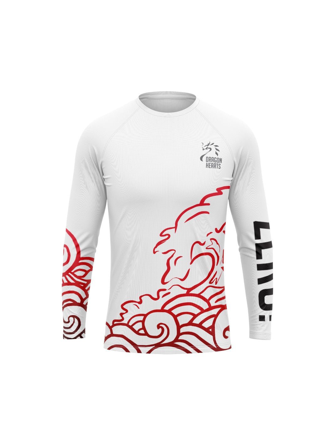 DH Zero Supporters | Men's Athletic Jersey Long Sleeve - Oddball Workshop