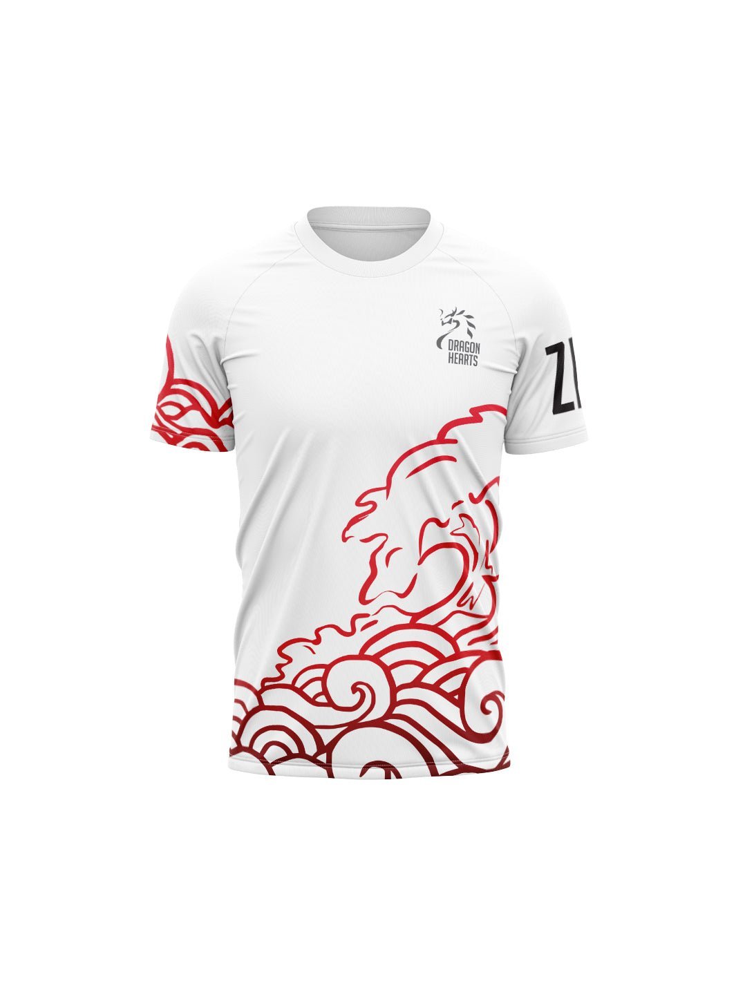 DH Zero Supporters | Men's Athletic Jersey Short Sleeve - Oddball Workshop