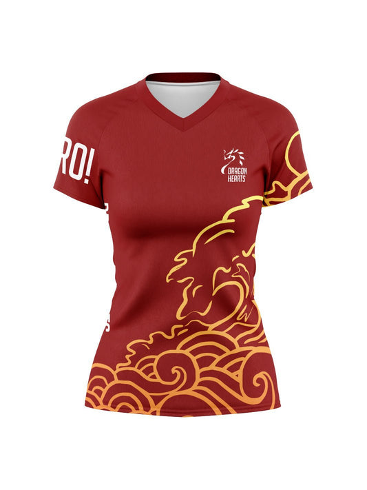 DH Zero Supporters | Women's Athletic Jersey Short Sleeve - Oddball Workshop