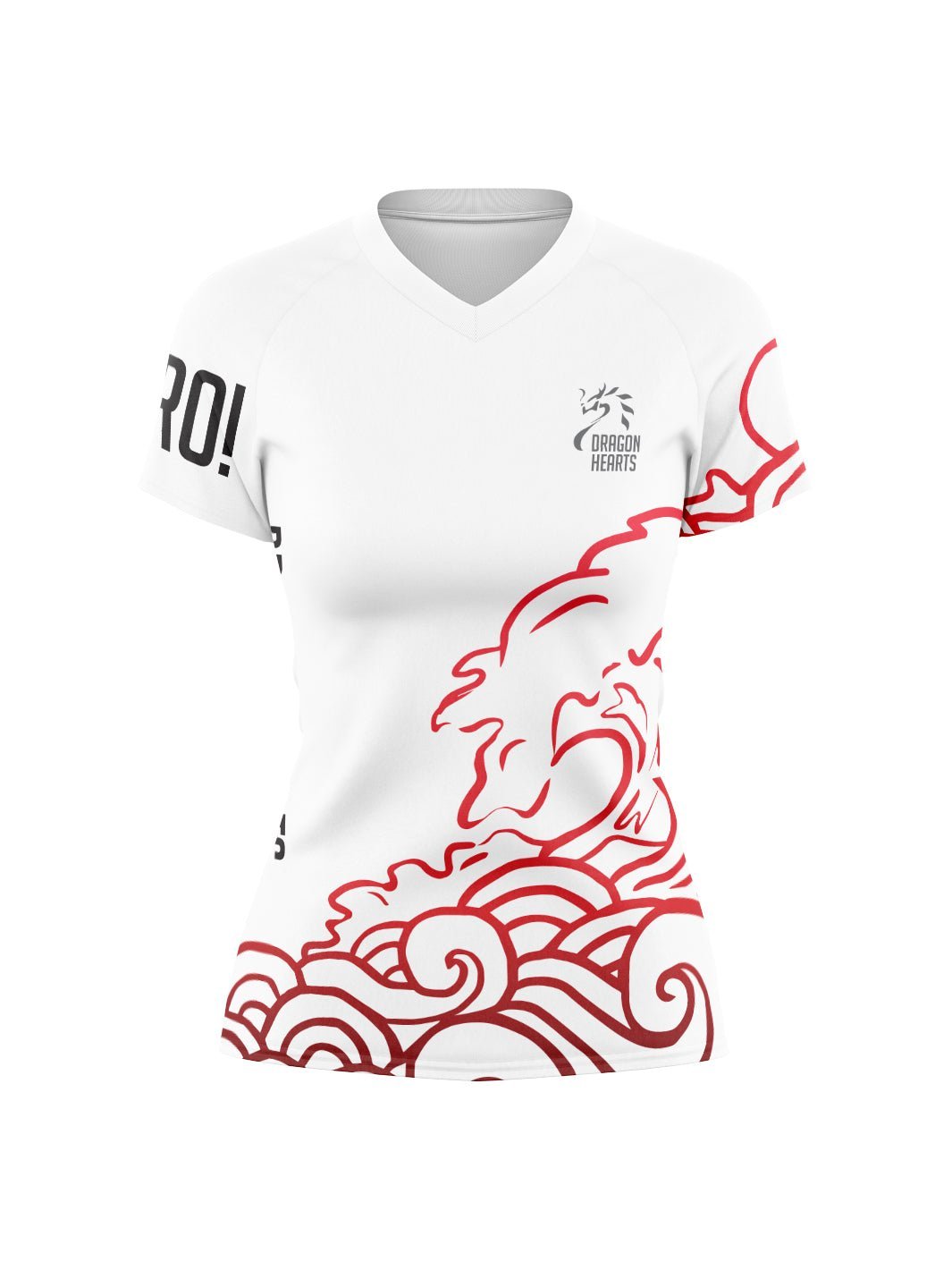 DH Zero Supporters | Women's Athletic Jersey Short Sleeve - Oddball Workshop