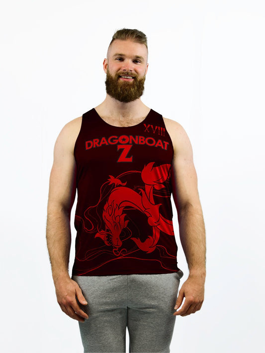 Dragon Boat Z | Men's Athletic Tank Top - Oddball Workshop
