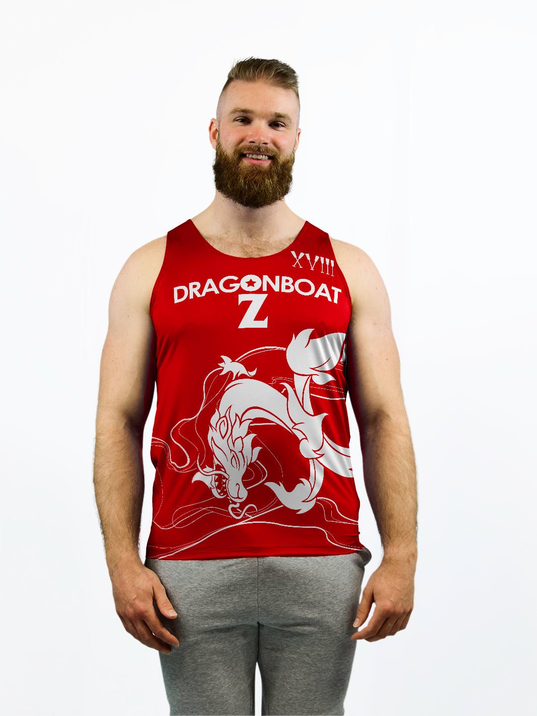 Dragon Boat Z | Men's Athletic Tank Top - Oddball Workshop