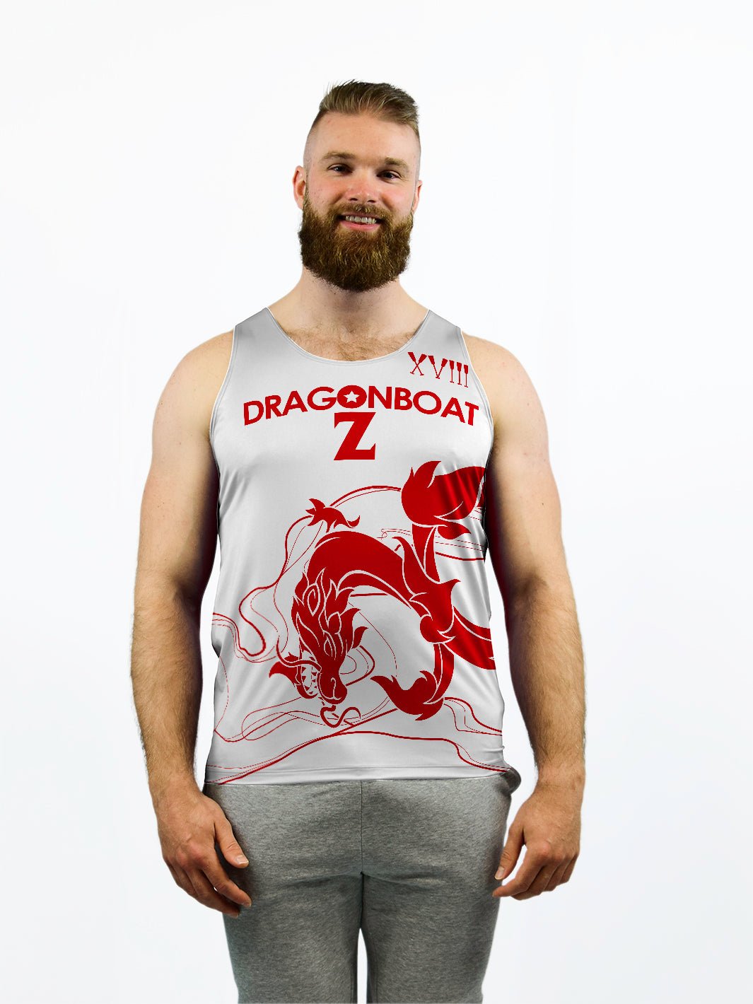 Dragon Boat Z | Men's Athletic Tank Top - Oddball Workshop