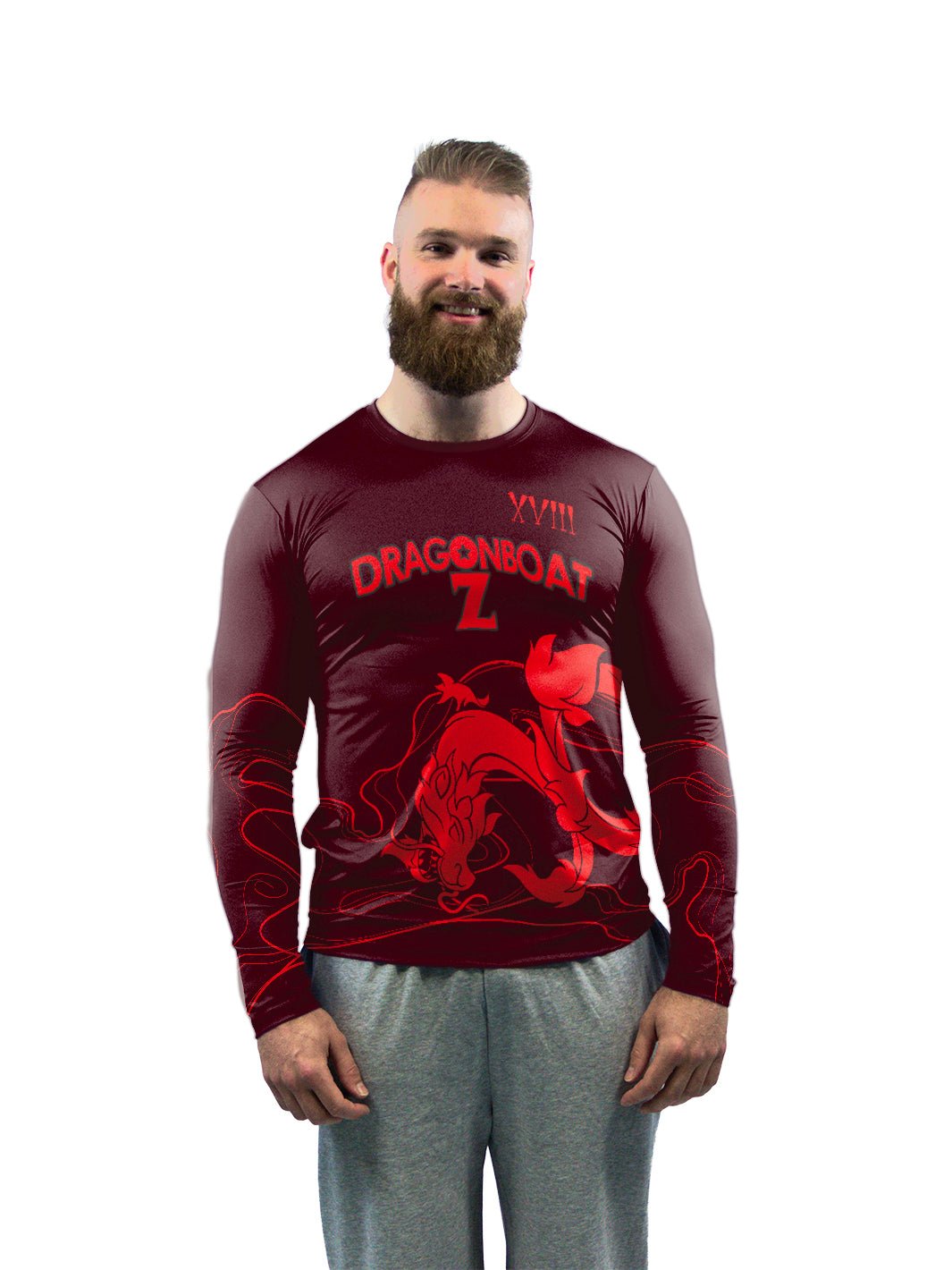 Dragon Boat Z | Men's Team Jersey Long Sleeve - Oddball Workshop