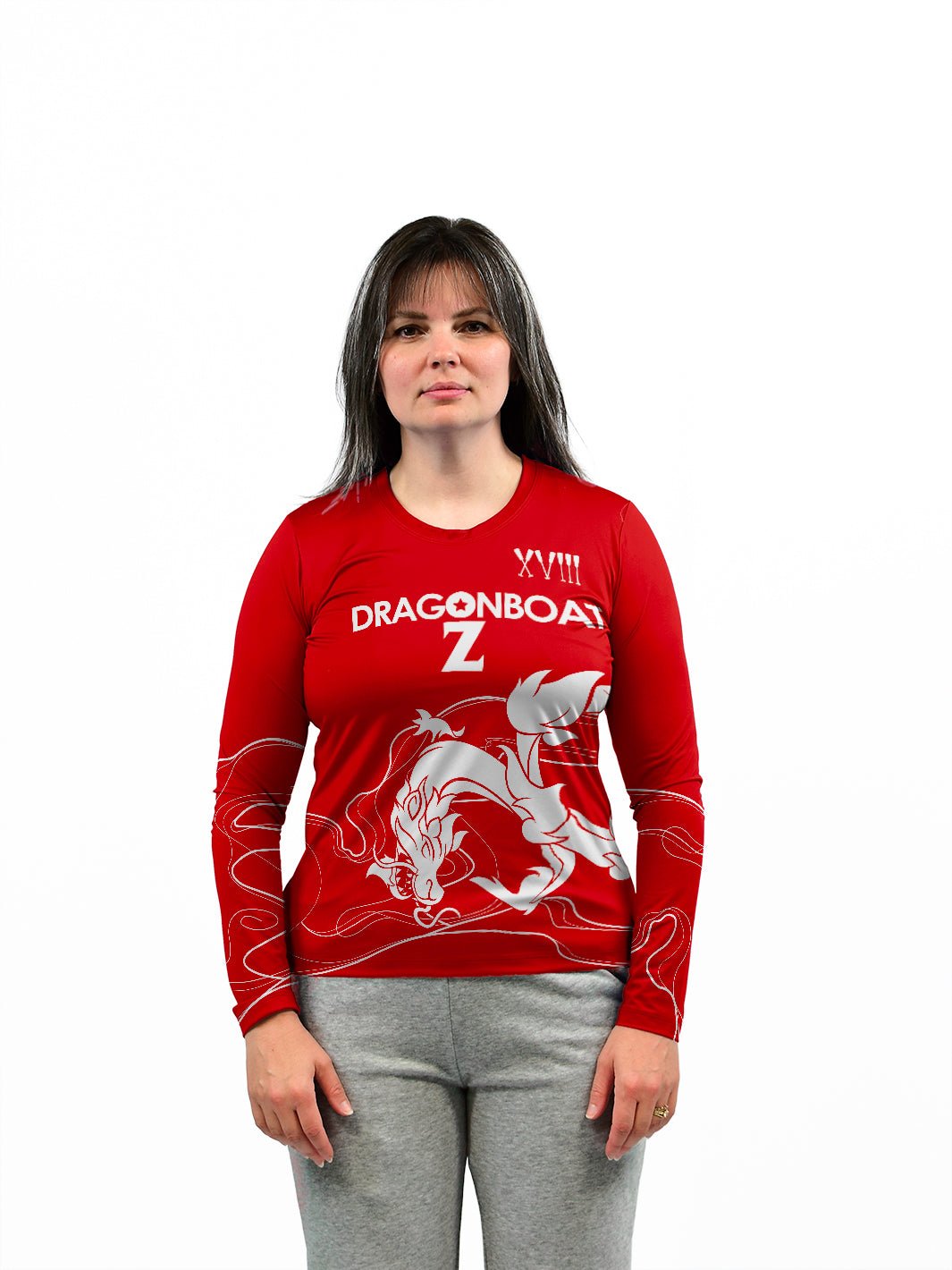 Dragon Boat Z | Women's Team Jersey Long Sleeve - Oddball Workshop