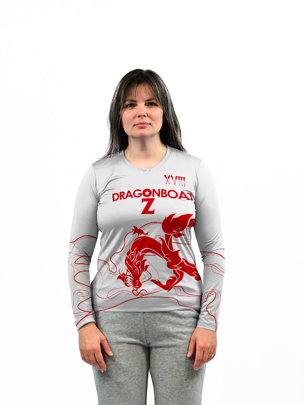 Dragon Boat Z | Women's Team Jersey Long Sleeve - Oddball Workshop
