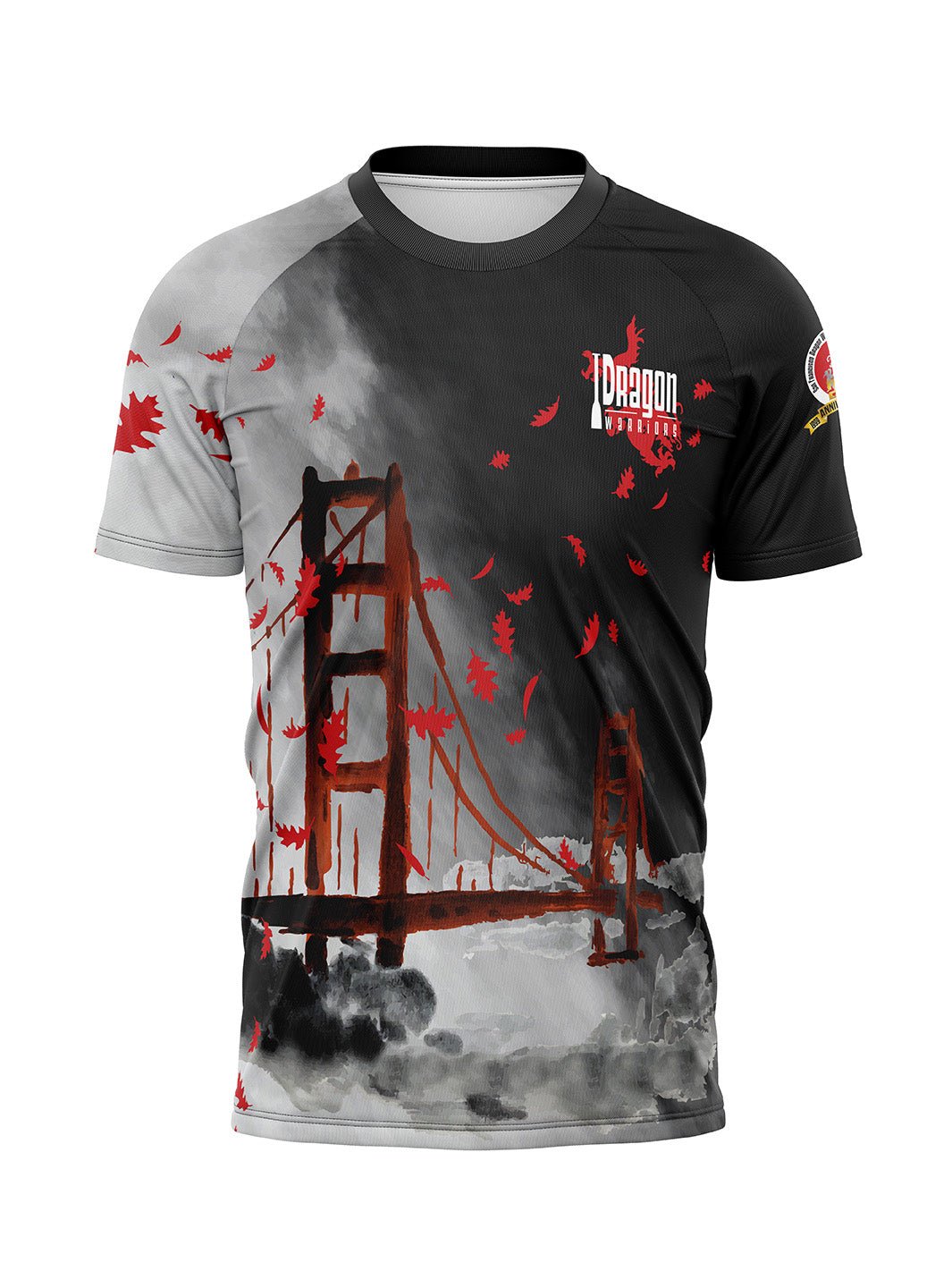 Dragon Warriors | 25 Year Men's Athletic Jersey Short Sleeve - Oddball Workshop