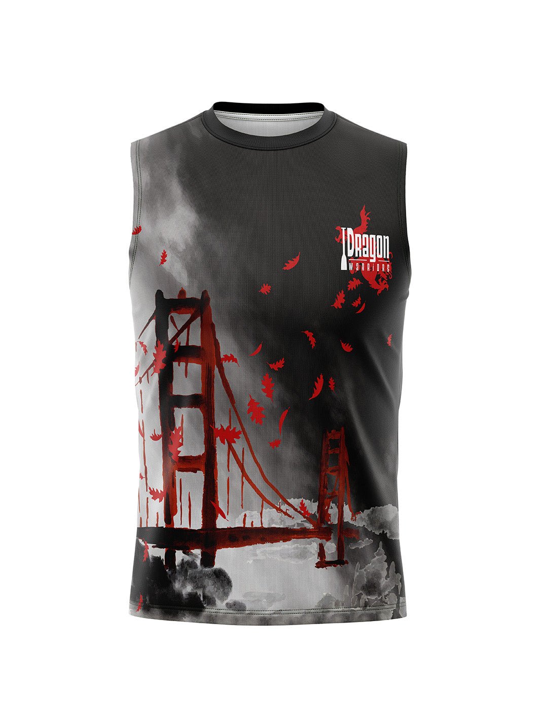 Dragon Warriors | 25 Year Men's Prime Sleeveless Top - Oddball Workshop