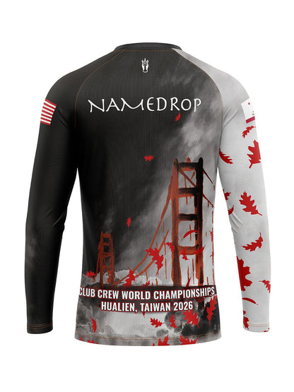 Dragon Warriors | RACING JERSEY - 25 Year Men's Athletic Jersey Long Sleeve - Oddball Workshop