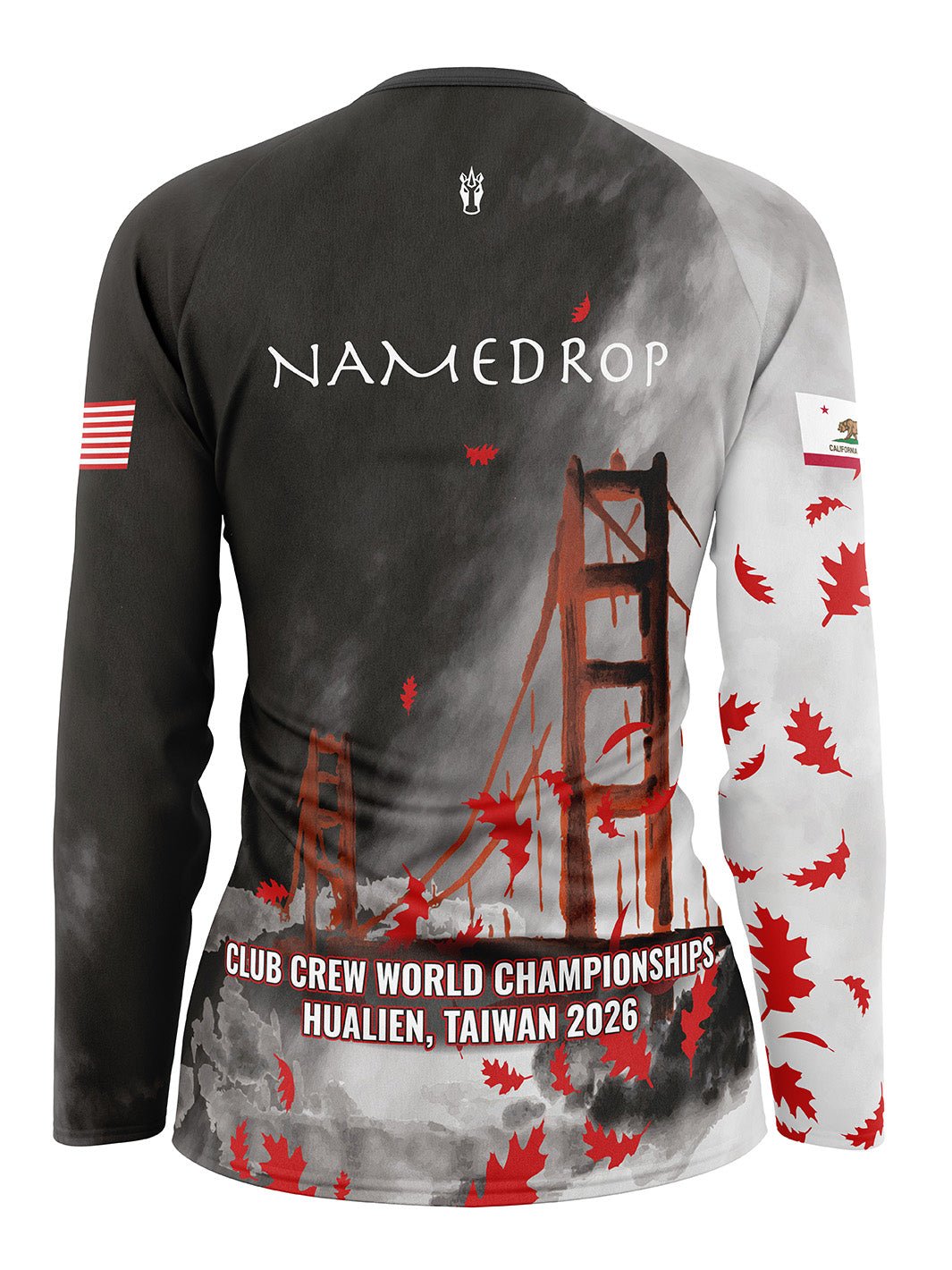 Dragon Warriors | RACING JERSEY - 25 Year Women's Athletic Jersey Long Sleeve - Oddball Workshop