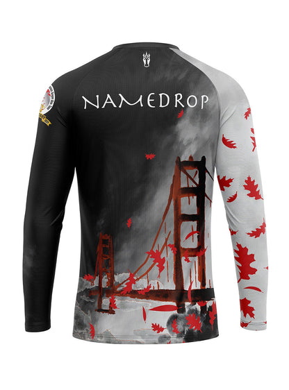 Dragon Warriors Supporters | 25 Year Men's Athletic Jersey Long Sleeve - Oddball Workshop