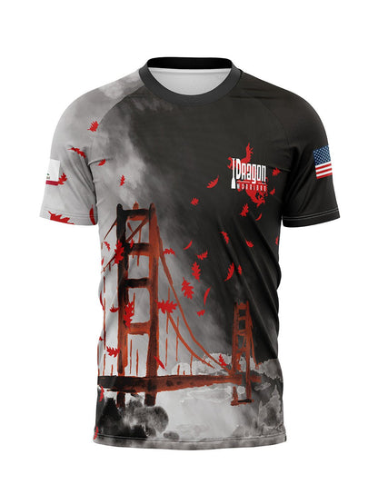 Dragon Warriors Supporters | 25 Year Men's Athletic Jersey Short Sleeve - Oddball Workshop