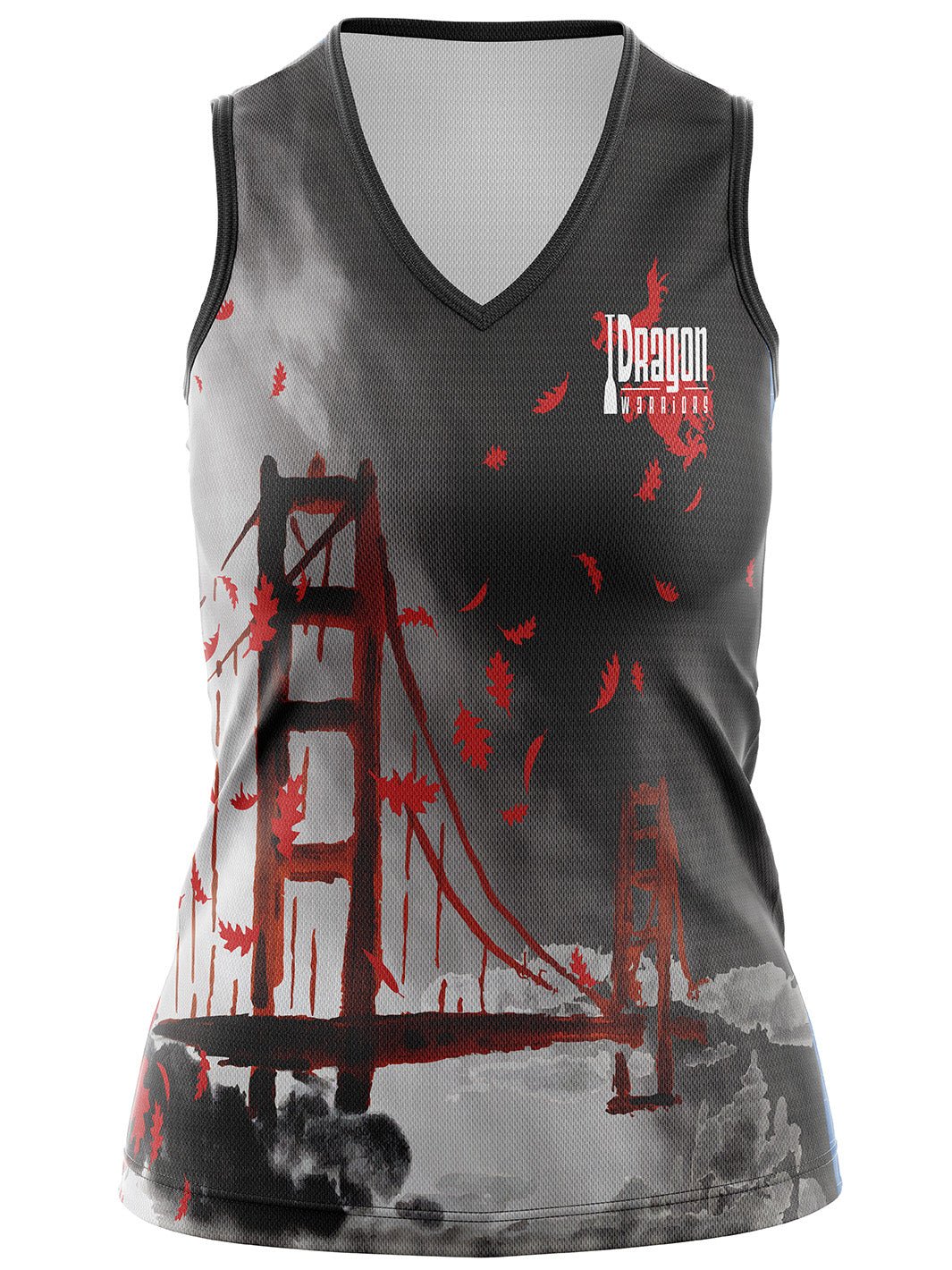 Dragon Warriors Supporters | 25 Year Women's Prime Sleeveless Top - Oddball Workshop