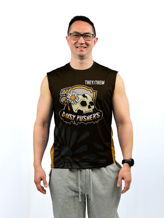 EOD - First Team Jersey | Daisy Pushers Unisex Prime Sleeveless Top - Oddball Workshop