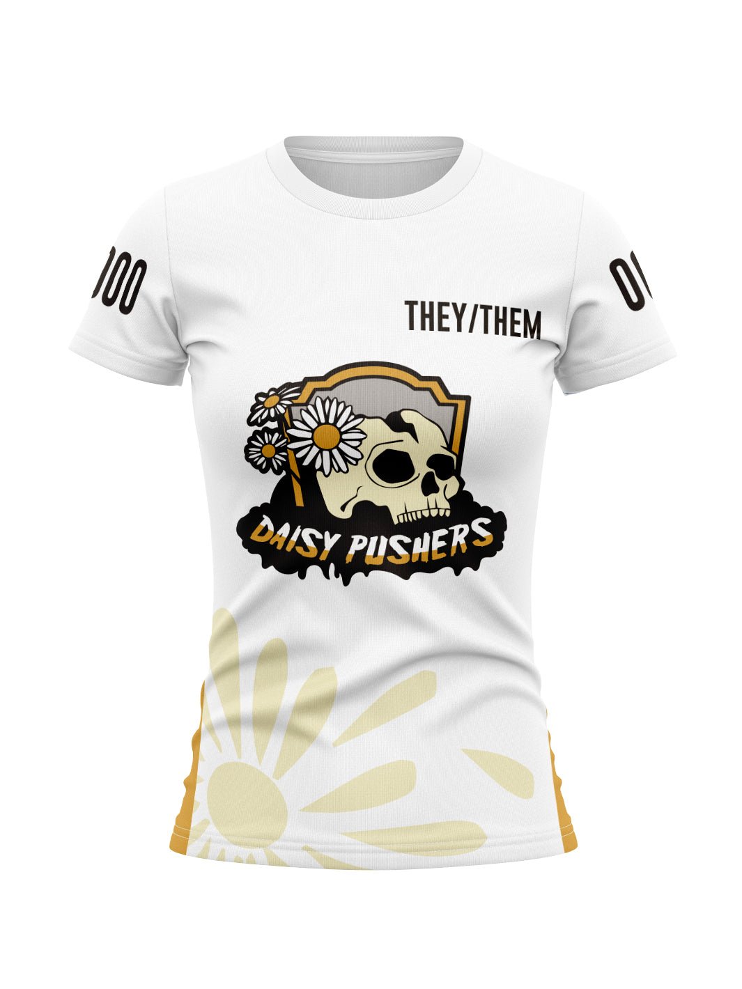 Eves of Destruction Team Store | Daisy Pushers Women's Team Jersey Short Sleeve - Oddball Workshop