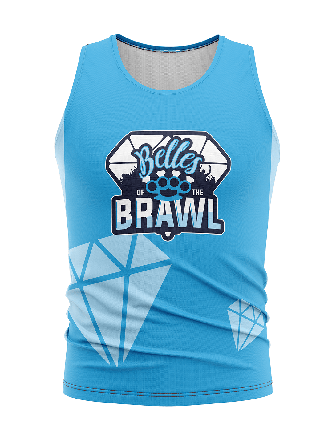 Eves of Destruction Team Store | Team Belles Of The Brawl Unisex Athletic Tank Top - Oddball Workshop