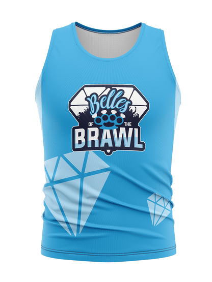 Eves of Destruction Team Store | Team Belles Of The Brawl Unisex Athletic Tank Top - Oddball Workshop